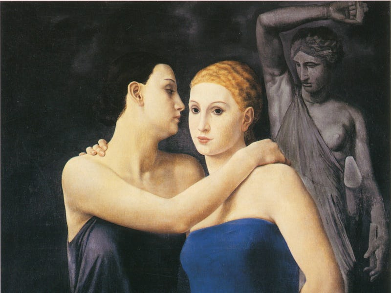 Le amiche (The friends), 1924. Private Collection. Artist Oppi, Ubaldo (1889-1942). (Photo by Fine A...