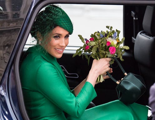 LONDON, ENGLAND - MARCH 09:  Meghan, Duchess of Sussex attends the Commonwealth Day Service 2020 on ...