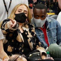 Singer-songwriter Adele and Rich Paul attend NBA Finals game amidst dating rumors.