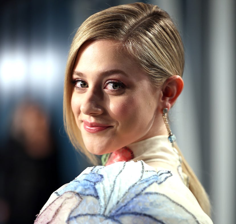 Lili Reinhart addressed a rumor on TikTok that she has a no eye contact rule on sets.