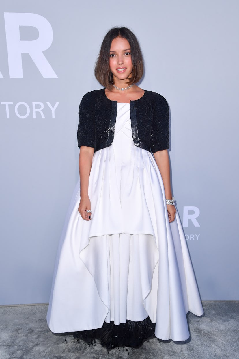 CAP D'ANTIBES, FRANCE - JULY 16: Lyna Khoudri attends the amfAR Cannes Gala 2021 during the 74th Ann...