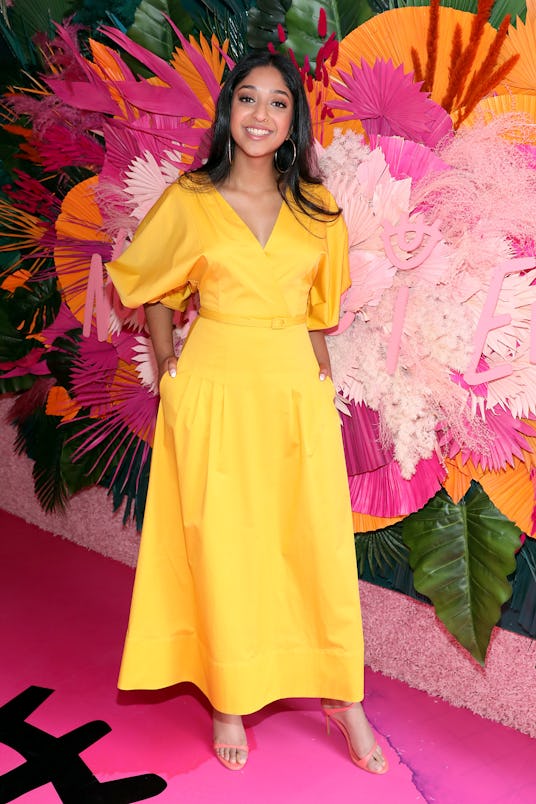 NEW YORK, NEW YORK - JULY 15: Maitreyi Ramakrishnan attends as Netflix hosts a mobile truck pop up a...