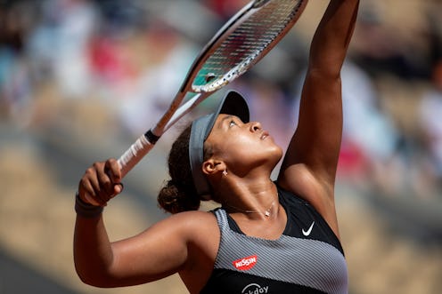 Naomi Osaka at the 2021 French Open Tennis Tournament.