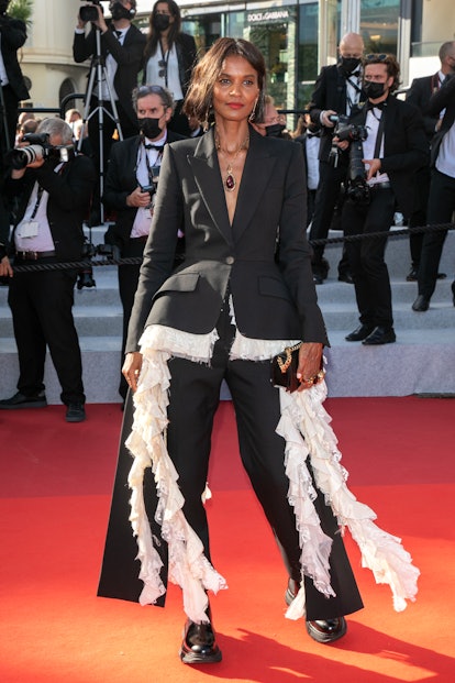 CANNES, FRANCE - JULY 17: Liya Kebede attends the final screening of "OSS 117: From Africa With Love...