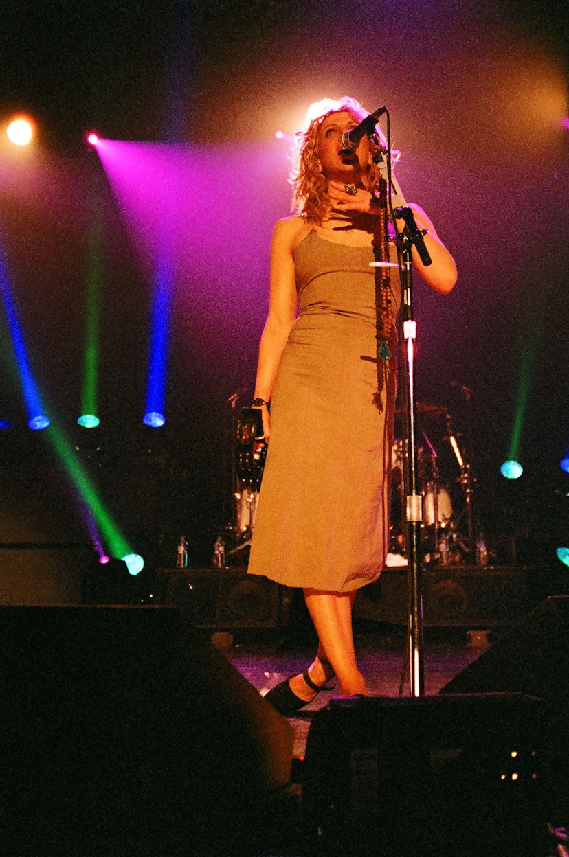 Courtney Love of Hole during Hole Concert '99 at The Palace in Los Angeles, California, United State...