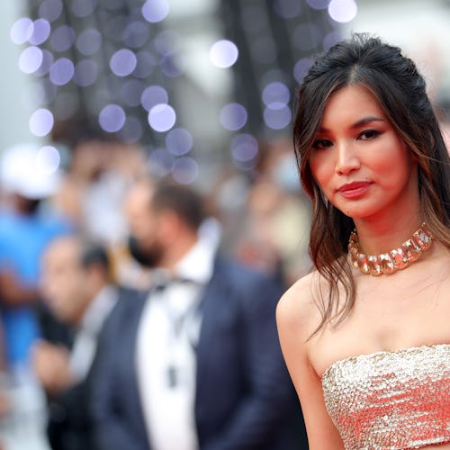 CANNES, FRANCE - JULY 16: Gemma Chan attends the "Les Intranquilles (The Restless)" screening during...
