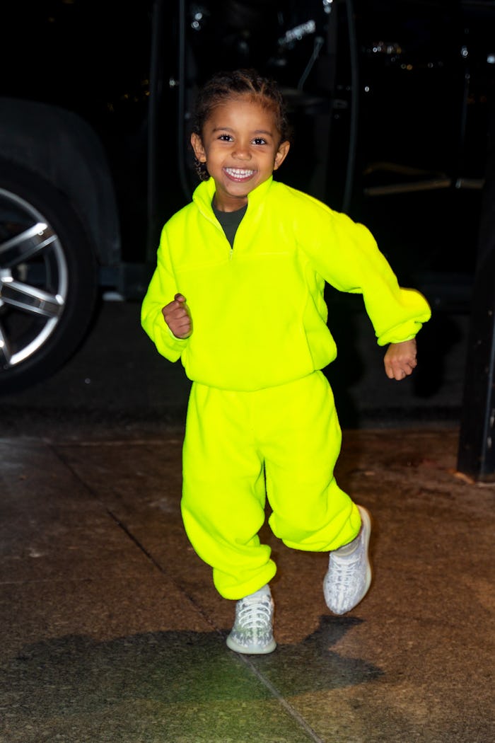 NEW YORK, NEW YORK - DECEMBER 21: Saint West is seen in Midtown on December 21, 2019 in New York Cit...