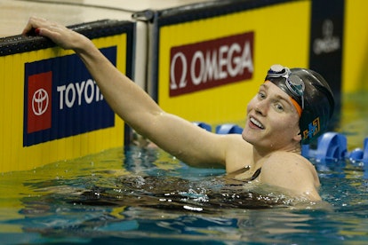 Erika Brown is on the 2021 U.S. Olympic Swim Team