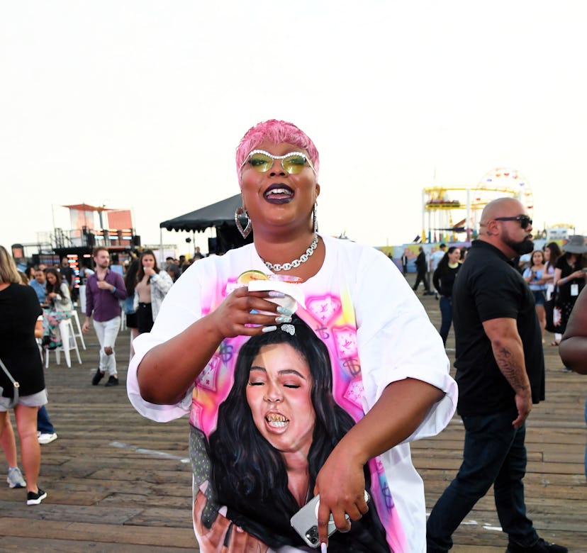 Lizzo danced at the JBL True Summer exclusive event in July 2021. 