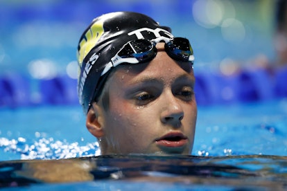 Katie Grimes  is on the 2021 U.S. Olympic Swim Team