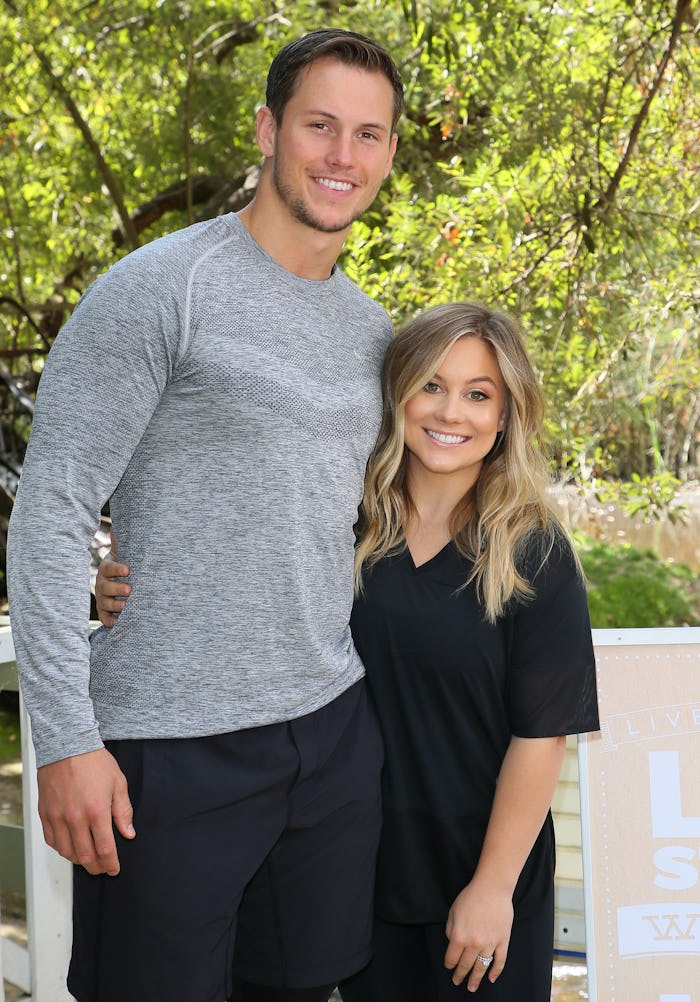 MALIBU, CA - SEPTEMBER 21: Olympic Gold Medalist Shawn Johnson and Andrew East co-host the Everyday ...