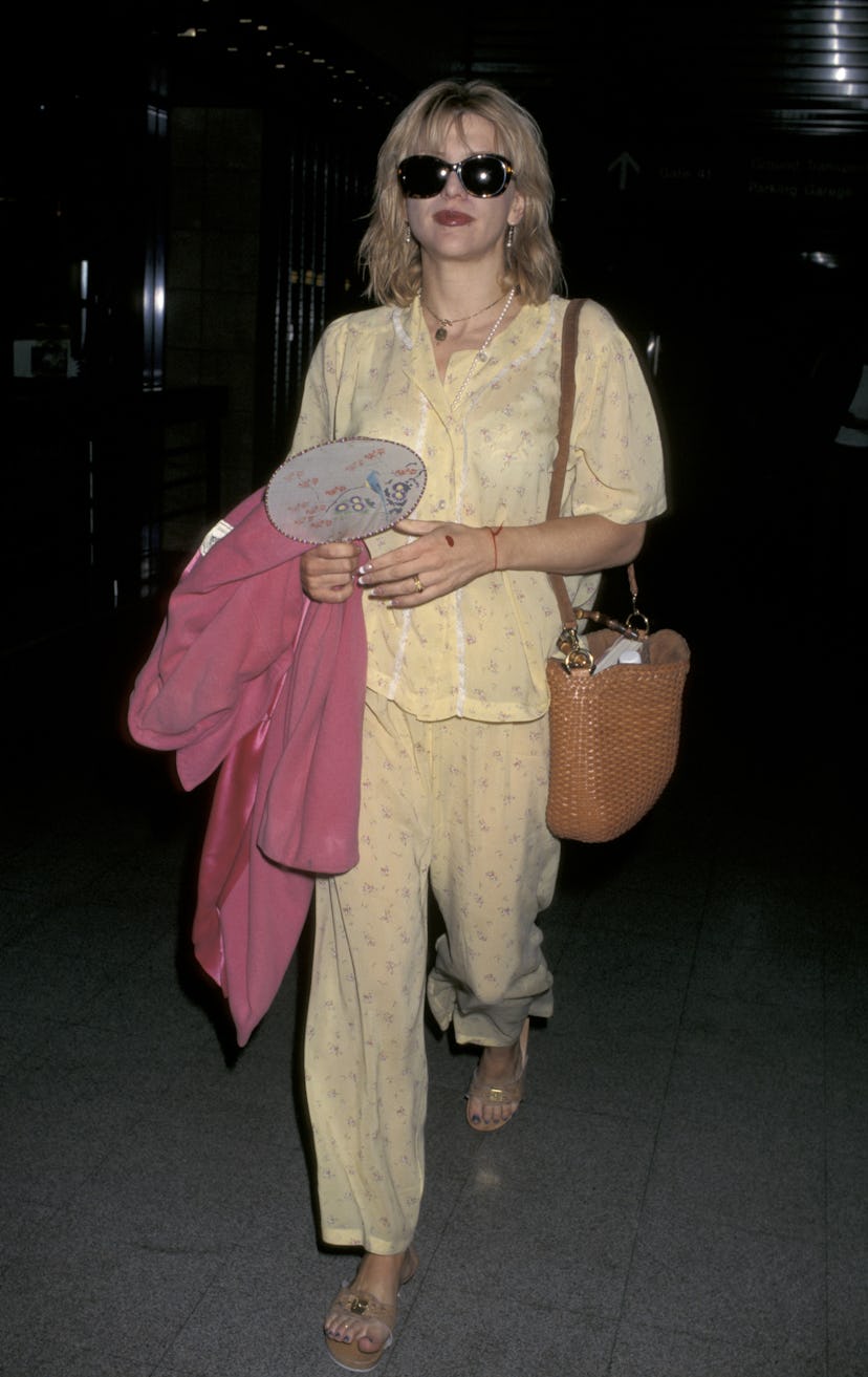 Courtney Love during Courtney Love at Los Angeles International Airport at Los Angeles International...