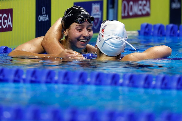 Kate Douglass is on the 2021 U.S. Olympic Swim Team