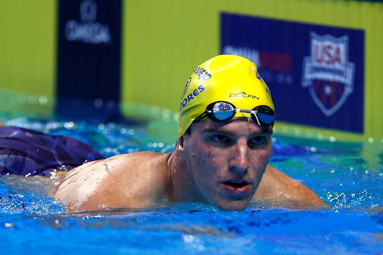 Zach Apple is on the 2021 U.S. Olympic Swim Team