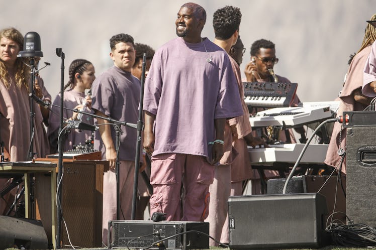 Kanye West, shown here performing at Coachella, is releasing a new album on July 23. 