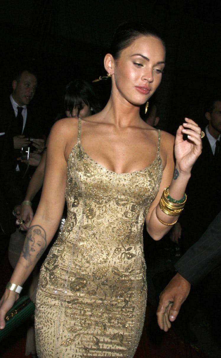 BEVERLY HILLS, CA - JANUARY 11: MEGAN FOX walking in the lobby at the 66th Annual Golden Globe Award...