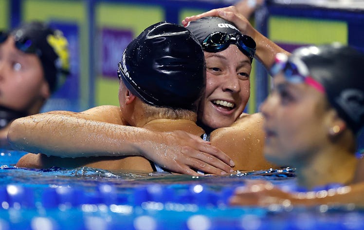 Brooke Forde is on the 2021 U.S. Olympic Swim Team