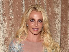 LOS ANGELES, CA - FEBRUARY 11:  Britney Spears attends Pre-GRAMMY Gala and Salute to Industry Icons ...