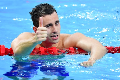 Blake Pieroni is on the 2021 U.S. Olympic Swim Team