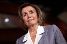 WASHINGTON, DC - JUNE 30: Speaker of the House Nancy Pelosi (D-CA) speaks at a press conference on t...