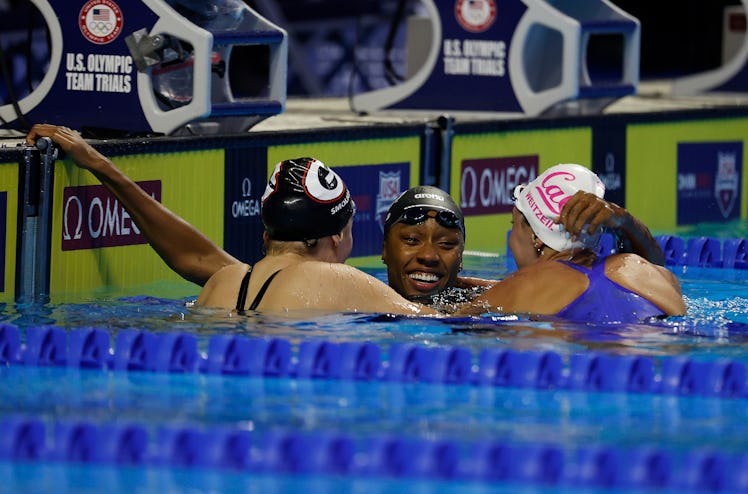 Natalie Hinds is on the 2021 U.S. Olympic Swim Team