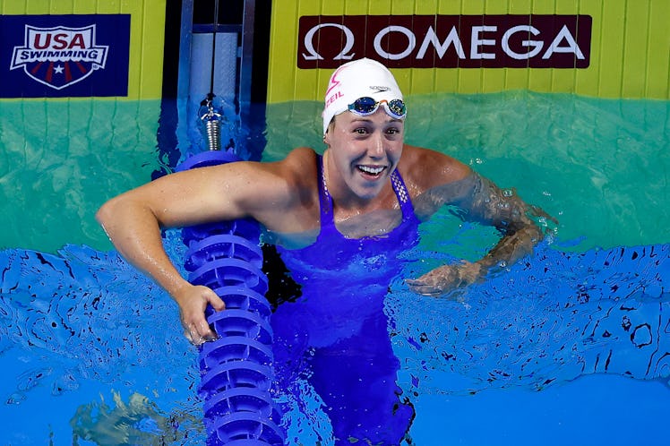 Abbey Weitzeil is on the 2021 U.S. Olympic Swim Team