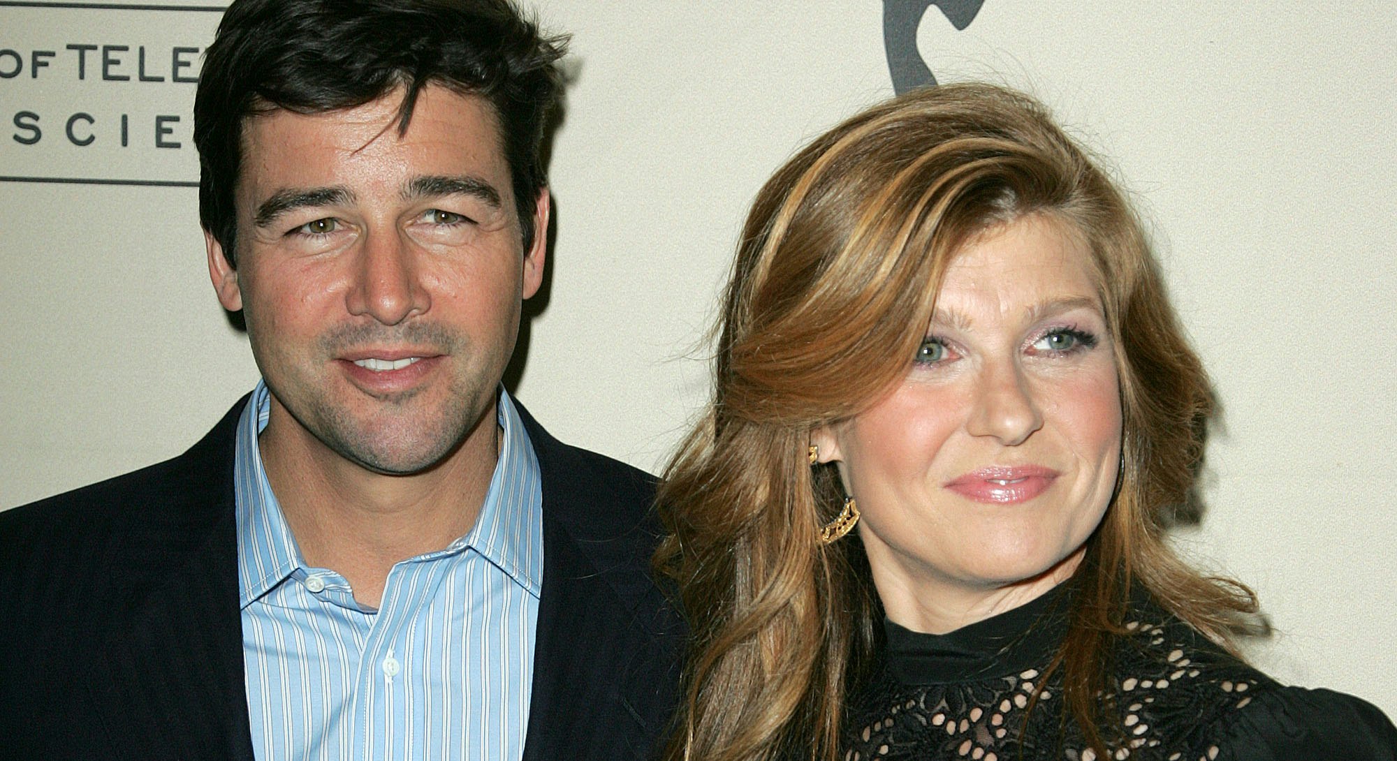 NORTH HOLLYWOOD, CA - JANUARY 31:  Actor Kyle Chandler and actress Connie Britton at "An Evening wit...
