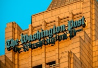 WASHINGTON, DC - DECEMBER 16:
The exterior of The Washington Post via Getty Images building at One F...