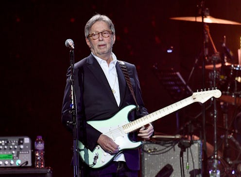 LONDON, ENGLAND - MARCH 03: Eric Clapton performs on stage during Music For The Marsden 2020 at The ...