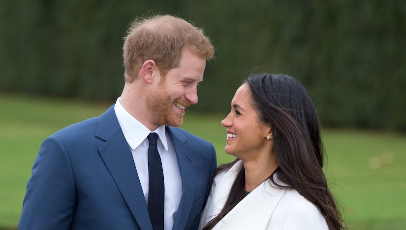 Prince Harry and Meghan Markle got engaged in 2017.