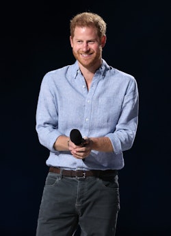 Prince Harry is so photogenic and happy.
