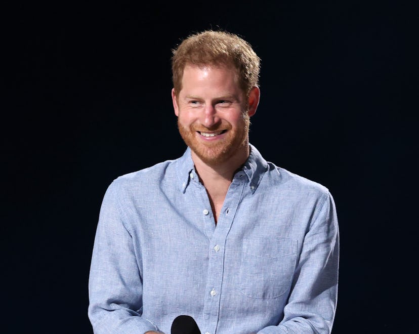 Prince Harry is so photogenic and happy.
