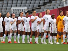 The US women's soccer team didn't attend the Olympics opening ceremony.