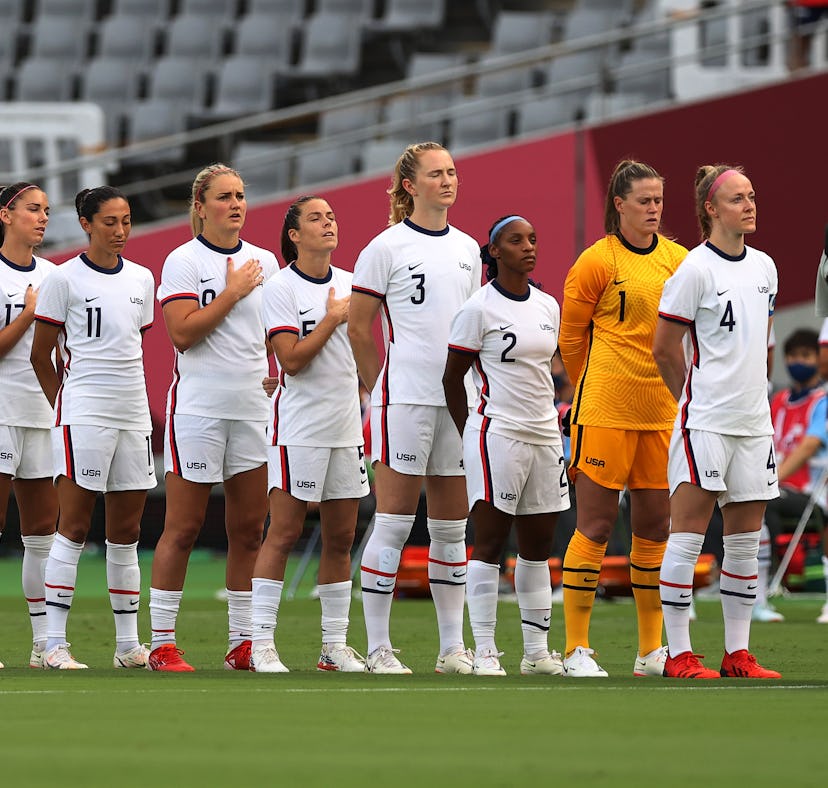 The US women's soccer team didn't attend the Olympics opening ceremony.