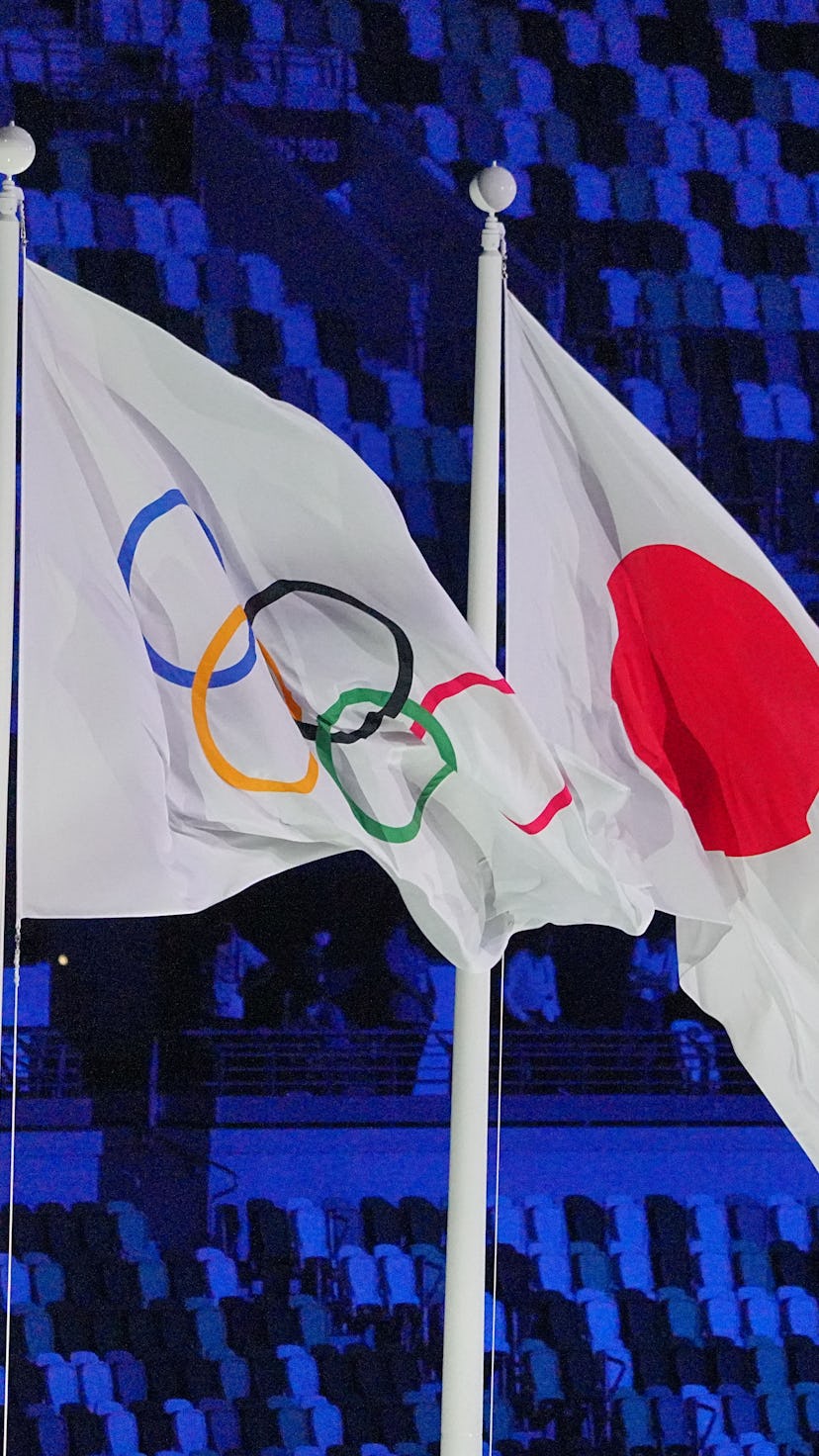 The best uniforms from the 2021 Olympics Opening Ceremony. (Photo by Michael Kappeler/picture allian...