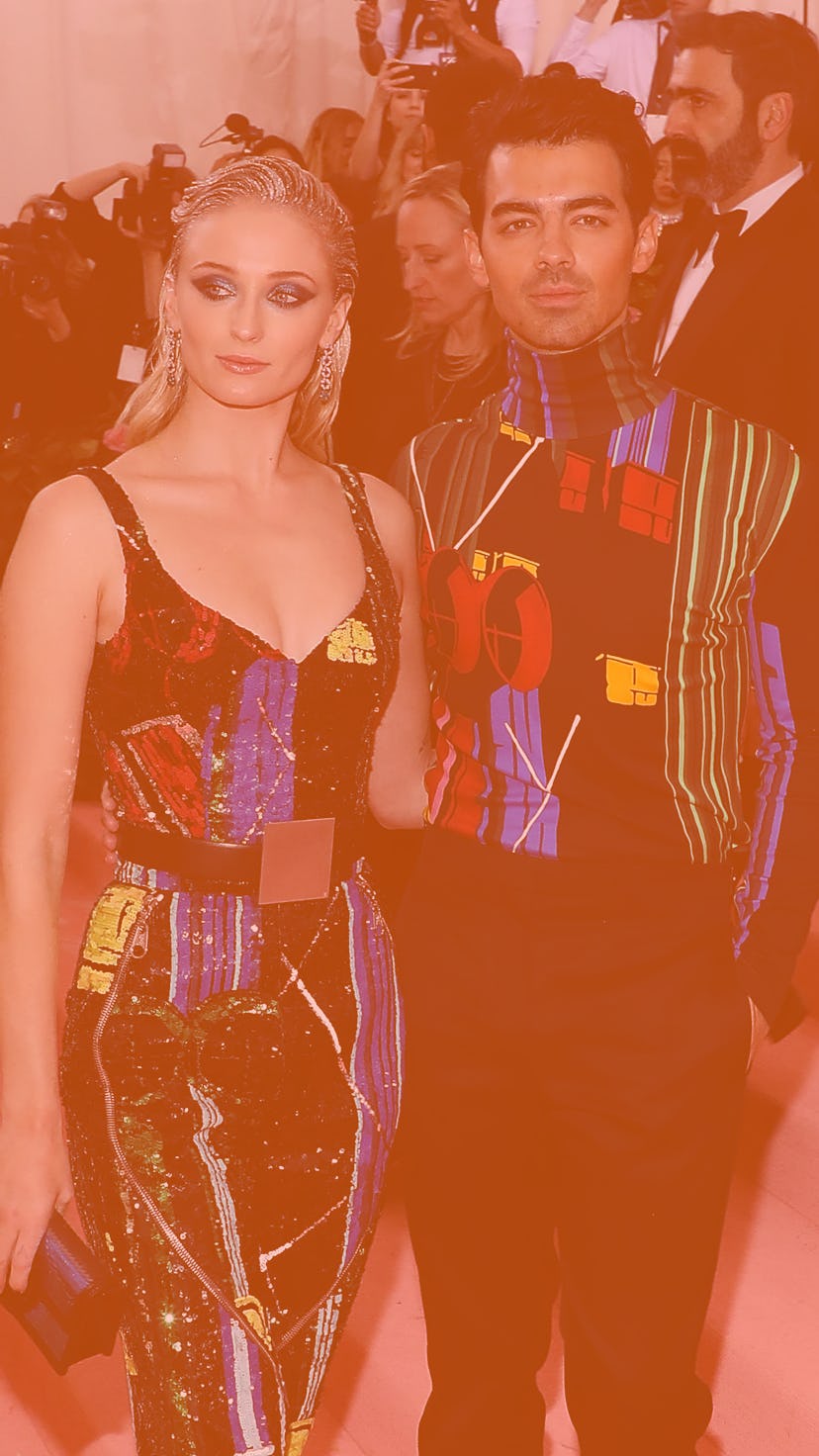 NEW YORK, NY - MAY 06:  Sophie Turner and Joe Jonas attend the 2019 Met Gala celebrating "Camp: Note...
