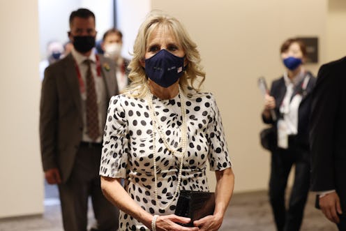 At the Olympics 2021 opening ceremony, Jill Biden made a supportive statement through her Brandon Ma...