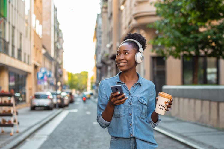 A woman checks to see if her crush watched her Instagram Stories. 