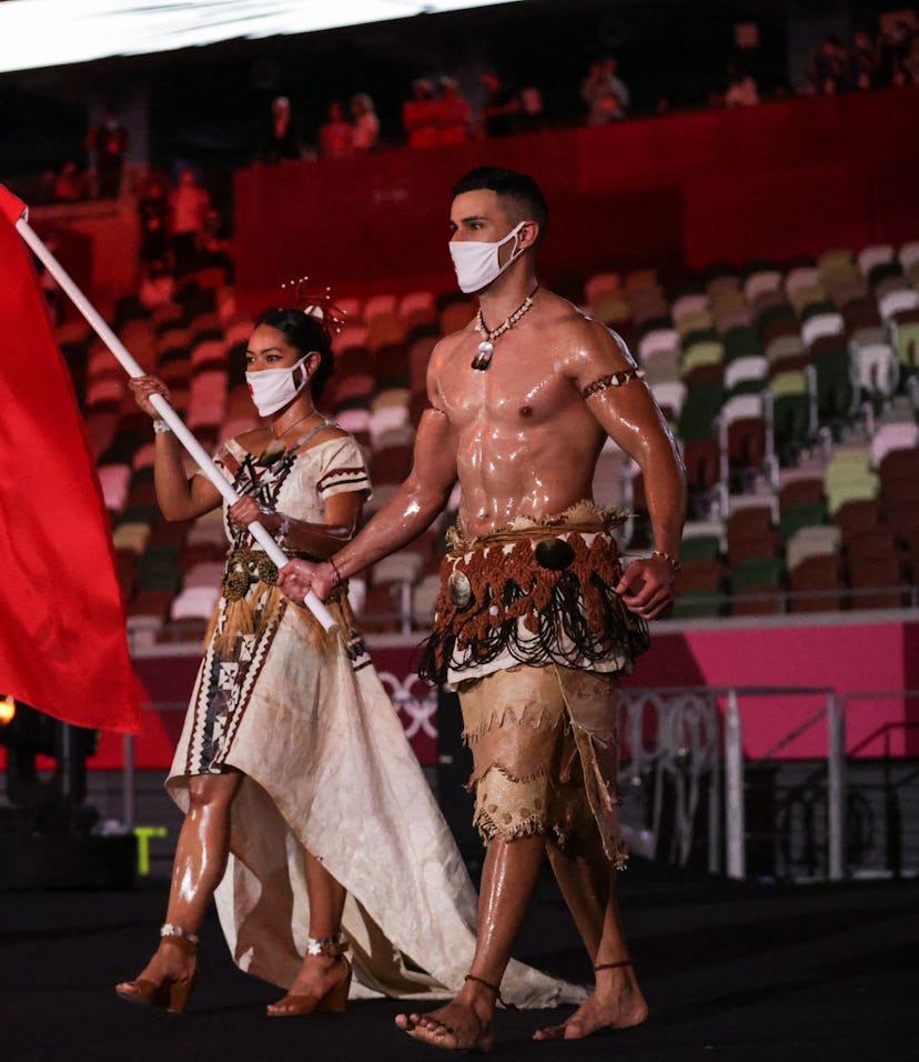Pita Taufatofua is back for another Olympics opening ceremony.