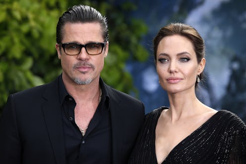 Brad Pitt and Angelina Jolie attending the premiere of Maleficent at Kensington Palace, London.   (P...