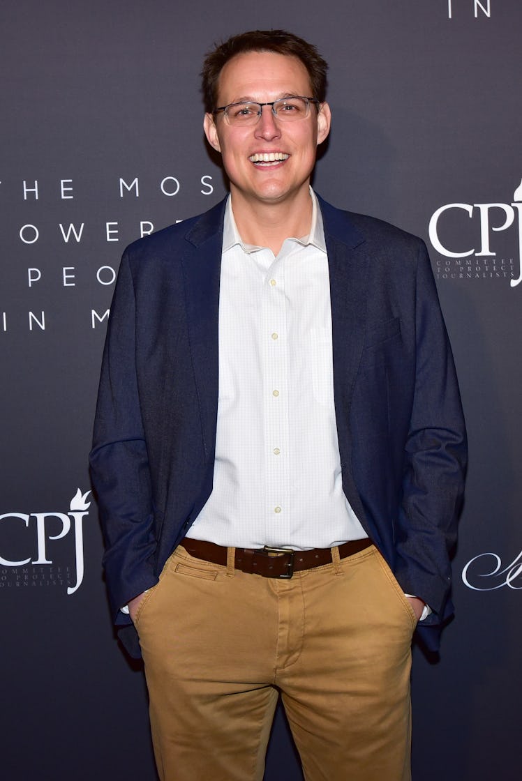 NEW YORK, NEW YORK - APRIL 11: Steve Kornacki attends The Hollywood Reporter Celebrates The Most Pow...