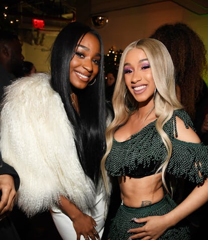 Cardi B pushed back about queerbaiting allegations surrounding her new video with Normani.