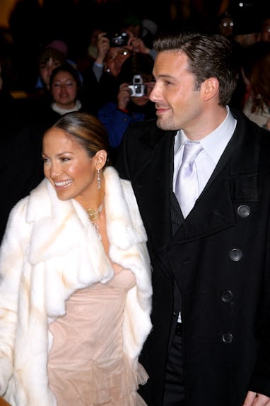 Jennifer Lopez and Ben Affleck during Maid in Manhattan Premiere - After-Party at The Rainbow Room i...