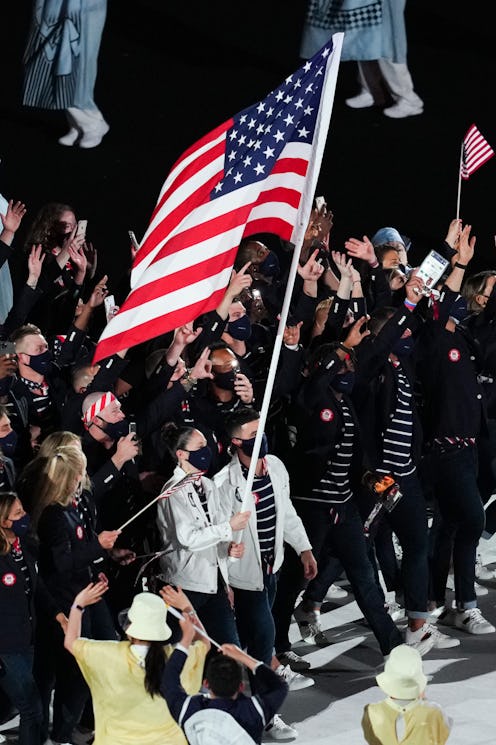 Team USA at the 2021 Olympics Parade of Nations. Which country has the biggest Olympic team? Team US...
