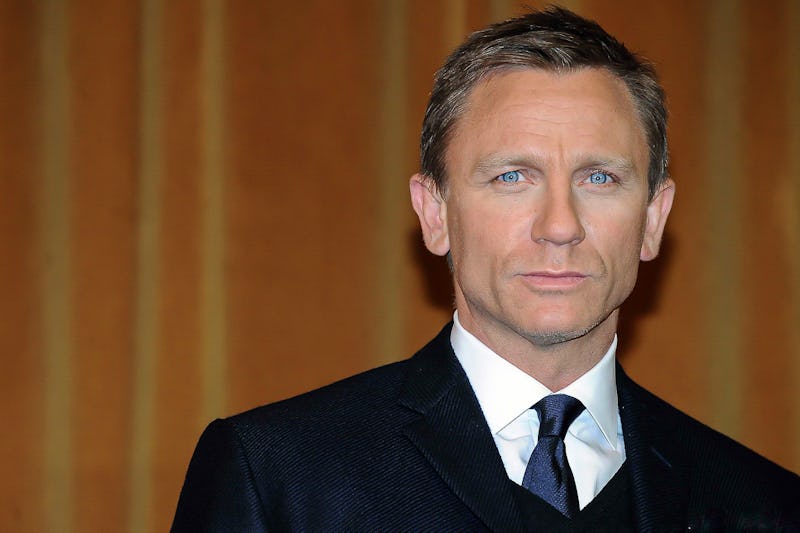 British actor Daniel Craig during the presentation of the new film Defiance. Rome (Italy), January 1...
