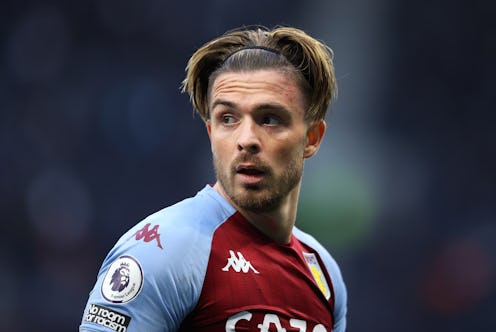 LONDON, ENGLAND - MAY 19: Jack Grealish of Aston Villa looks on during the Premier League match betw...