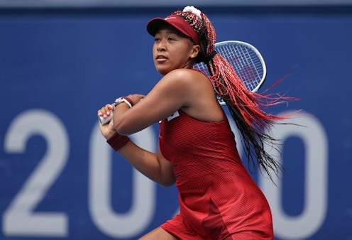 Naomi Osaka plays at the Tokyo Olympics. This Naomi Osaka quote shows how to build resilience.
