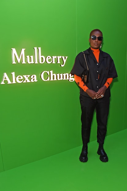 LONDON, ENGLAND - JULY 22:  Arlo Parks attends the launch of the Mulberry x Alexa Chung collection at 180 Studios on July 22, 2021 in London, England.  (Photo by David M. Benett/Dave Benett/Getty Images for Mulberry)
