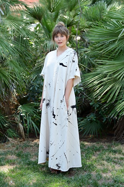 SANTA MARGHERITA DI PULA, ITALY - JULY 22: Elizabeth Olsen attends the Filming Italy Festival at Forte Village Resort on July 22, 2021 in Santa Margherita di Pula, Italy. (Photo by Daniele Venturelli/Daniele Venturelli/Getty Images )