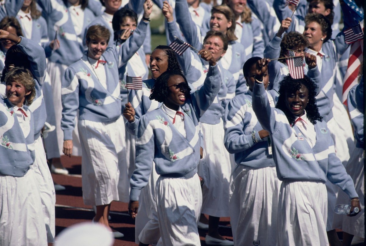 Here are the best US Olympics uniforms through the years, from skirt suits to athletic shorts and ev...